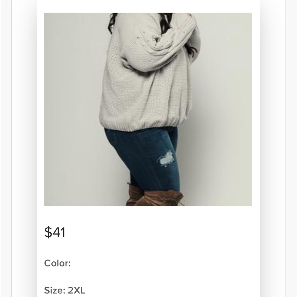 Nana macs sweater